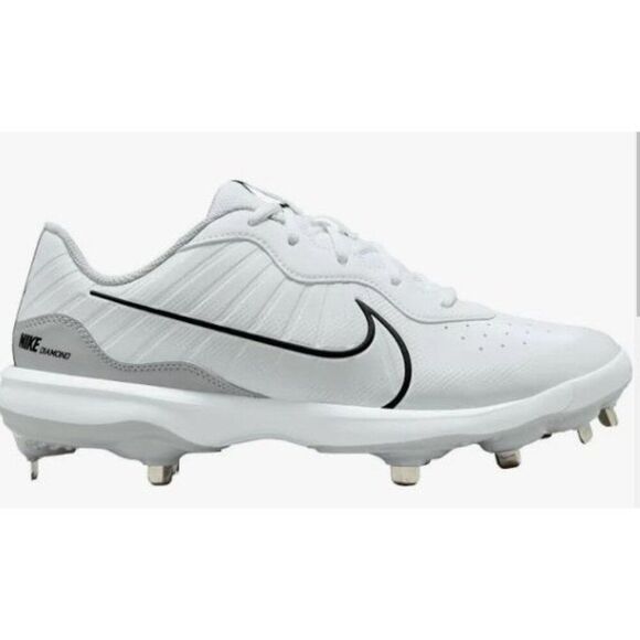 Nike Alpha Huarache Varsity‎ 4 Low Metal Baseball Cleats Men's Size 14 - Picture 1 of 8